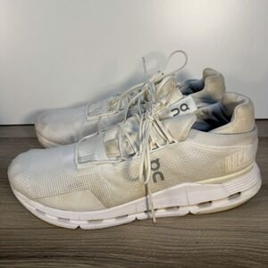 On Cloudnova Undyed White Men's Size 13